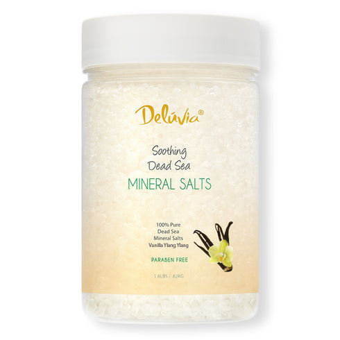 1.8 lbs Dead Sea Mineral Salts Vanilla Ylang Ylang